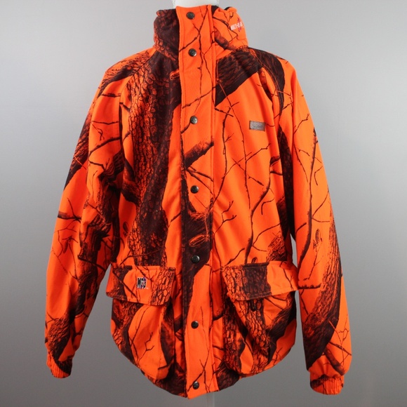 Woolrich Jackets Coats Woolrich Outdoor Guide Collection Orange Camo Hunt Poshmark